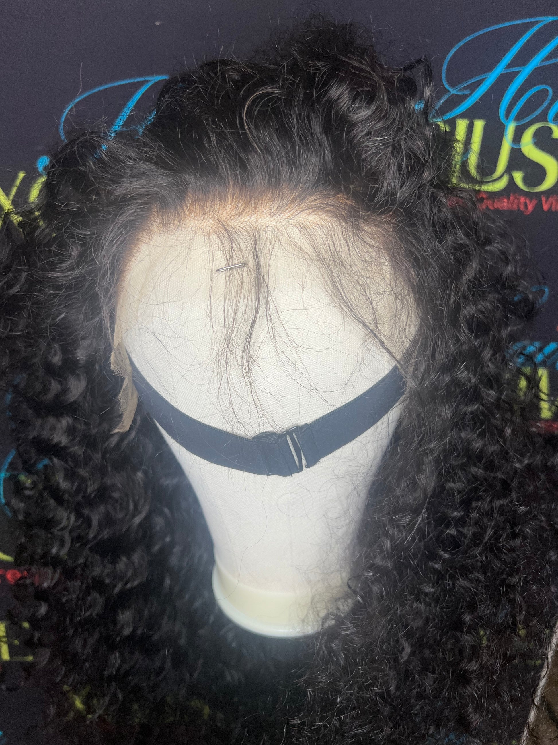 Custom 28” Deep Wave HD Lace Wig – Full Frontal & Ready to Ship