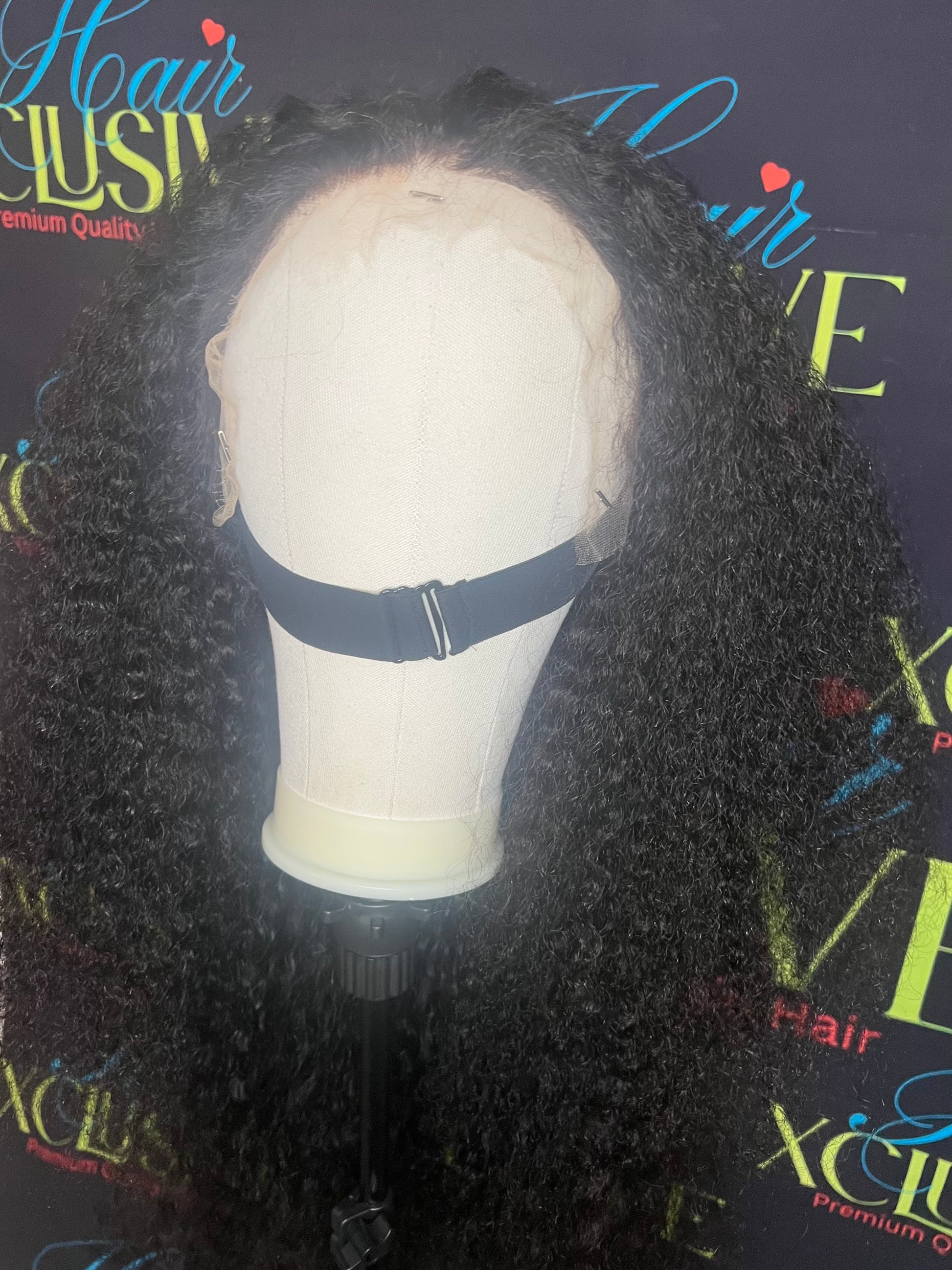 Custom 30” Burmese Curly HD Lace Wig – Full Frontal & Ready to Ship