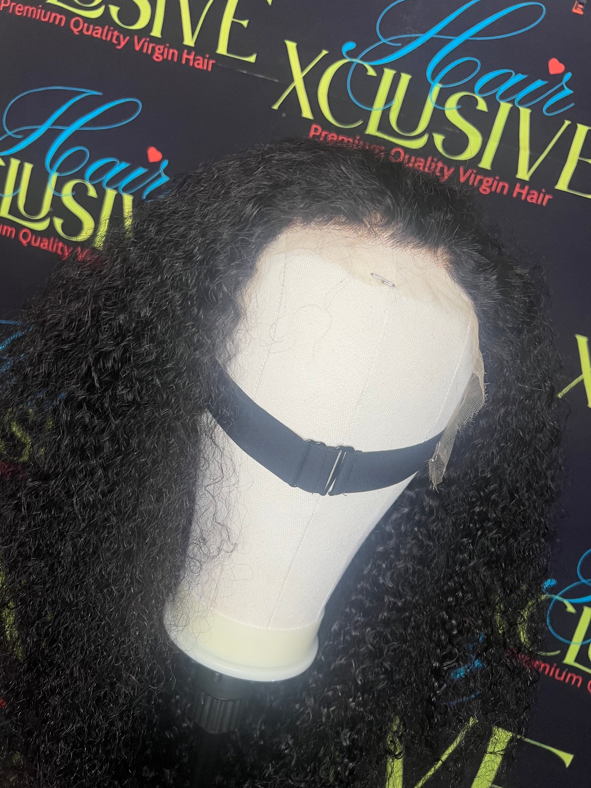 Custom 24” Burmese Curly HD Lace Wig – Full Frontal & Ready to Ship